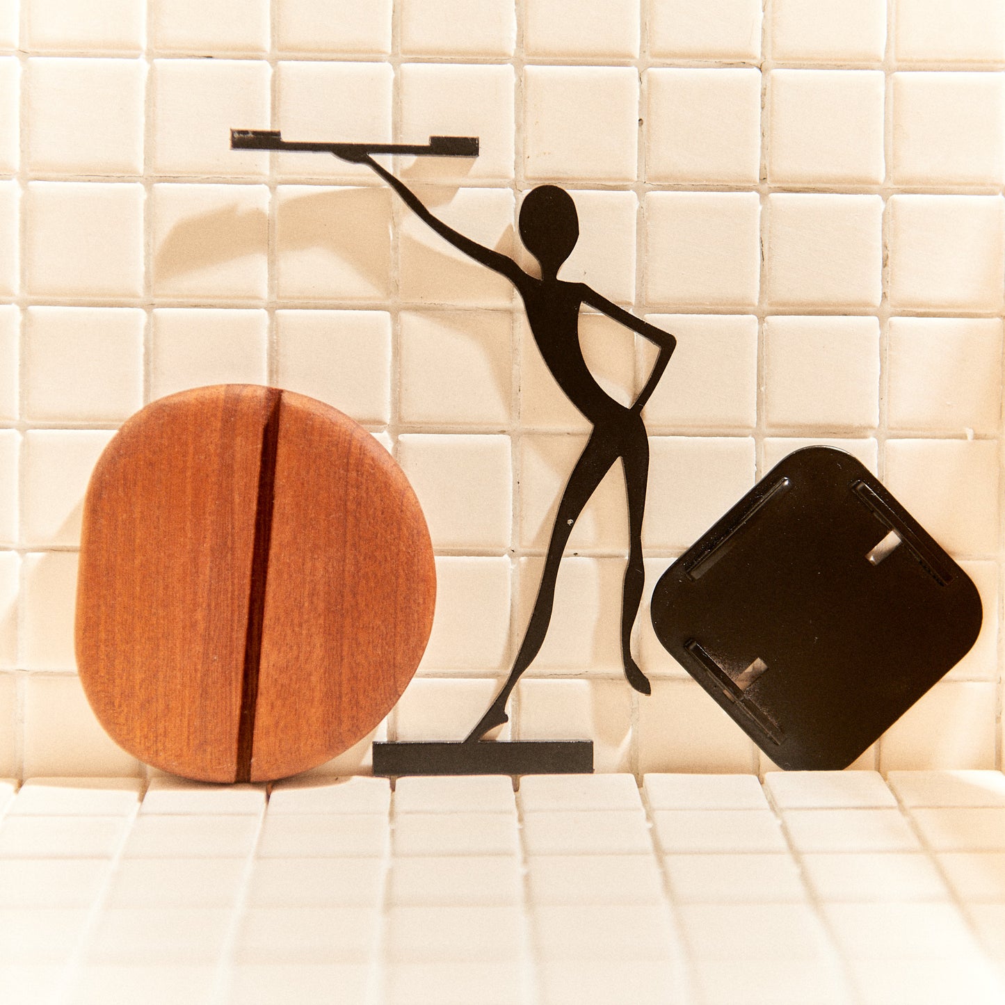 Space-inspired alien sculpture adding character to modern interiors.