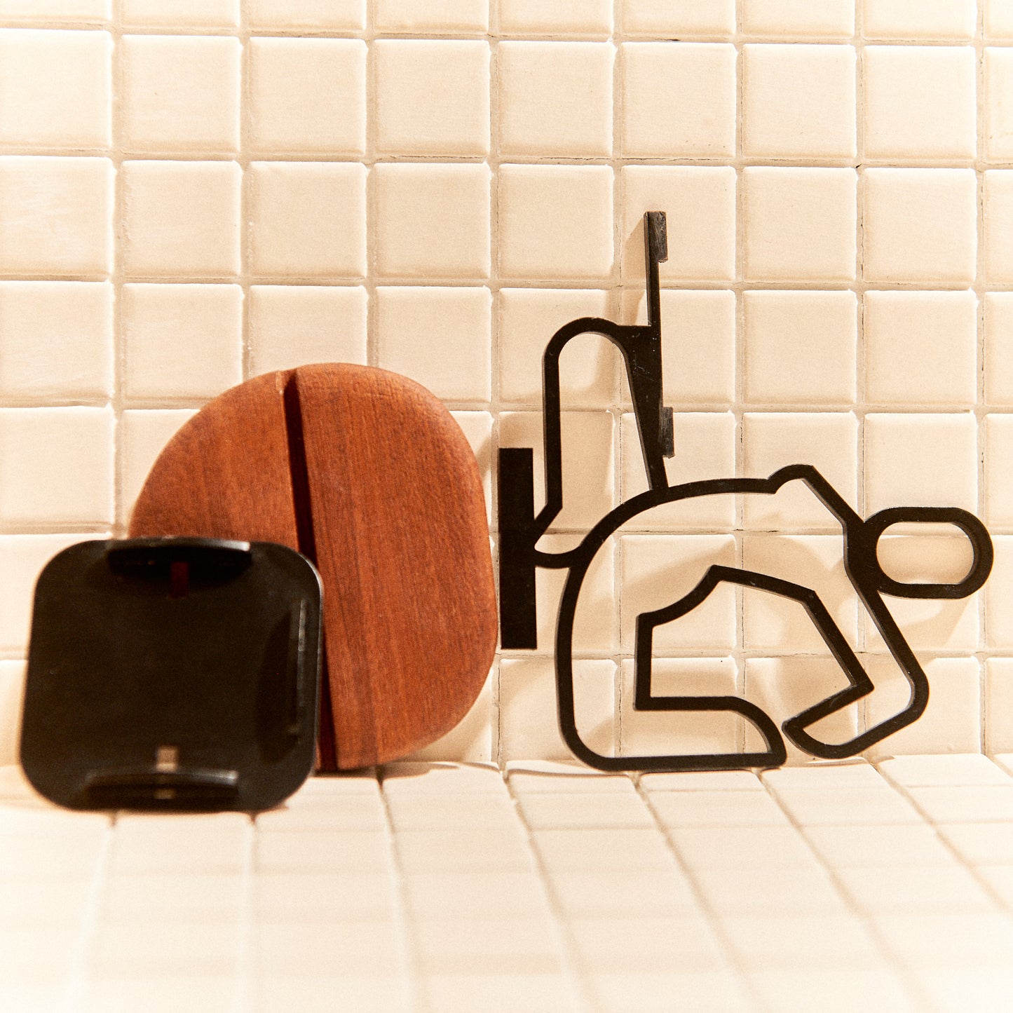 Yoga-inspired Mermaid Pose candle holder, handcrafted design for serene atmosphere.