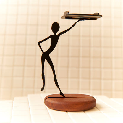 Artistic alien figurine with cosmic-inspired design by Zeugman Design.